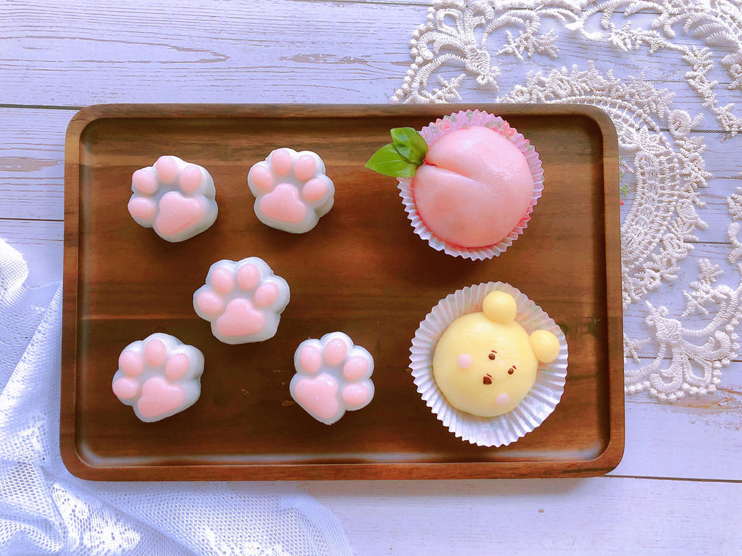 《Tinrry下午茶》冰皮月饼（奶黄馅）