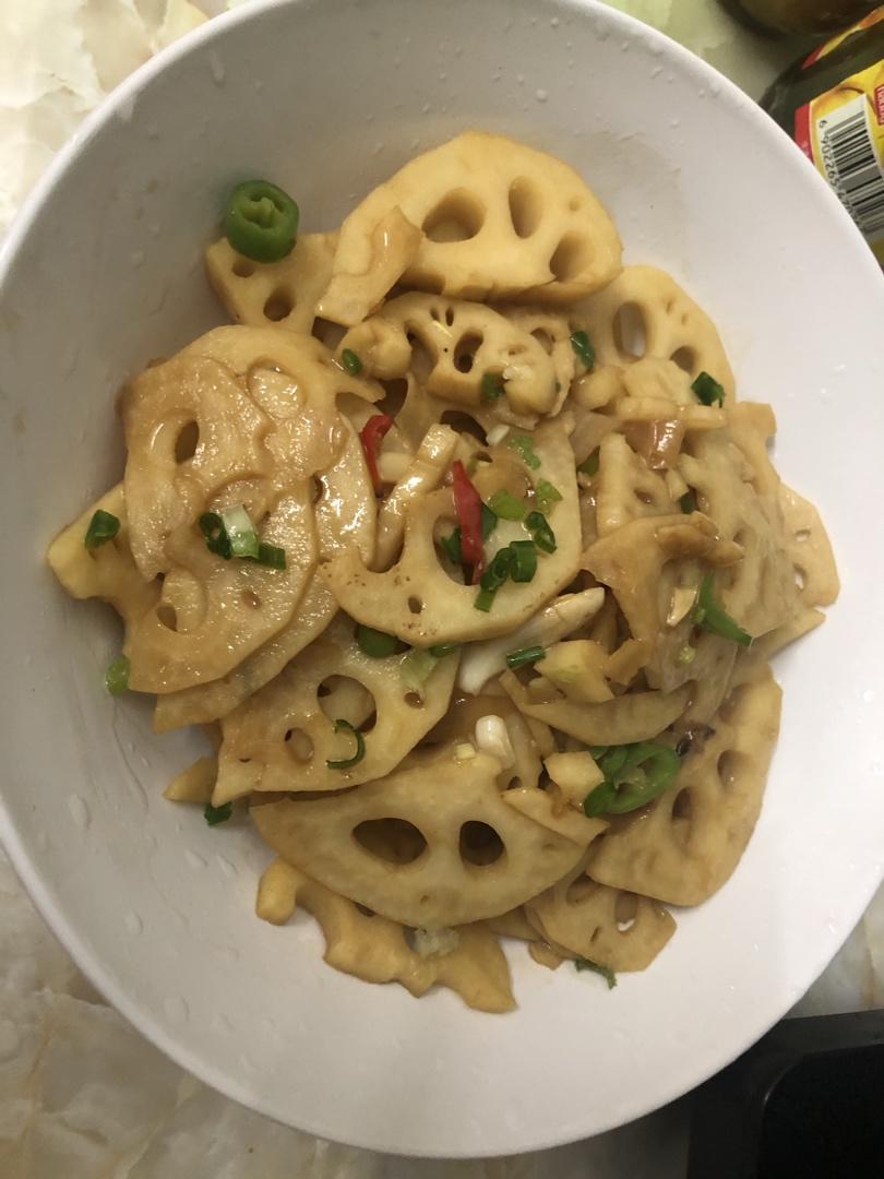 炒莲藕