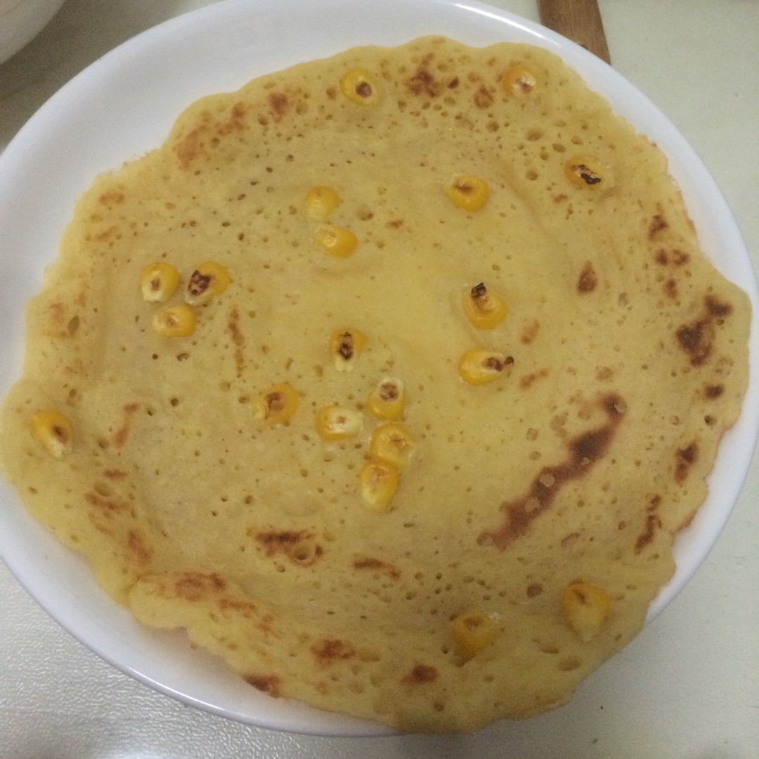 奶香玉米饼