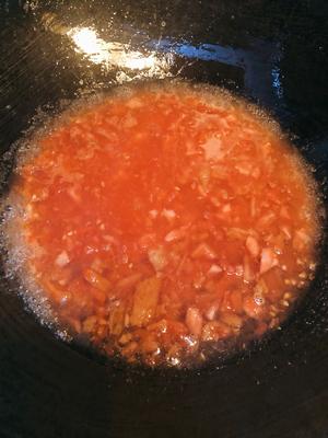 番茄鸡蛋捞面的做法 步骤5