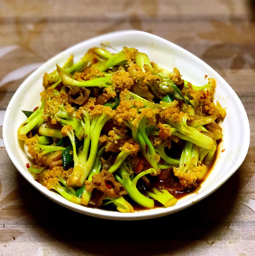 很“浪费”米饭的家常菜之一-------干锅菜花