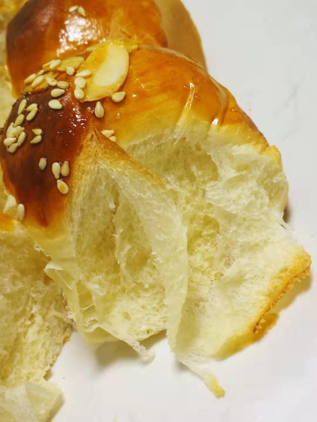 新手一发：奶香小面包