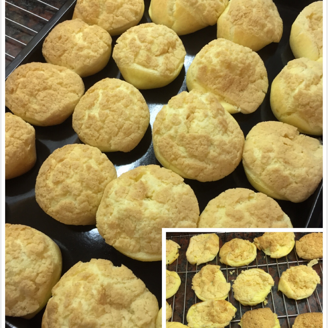 十分美味的酥皮泡芙