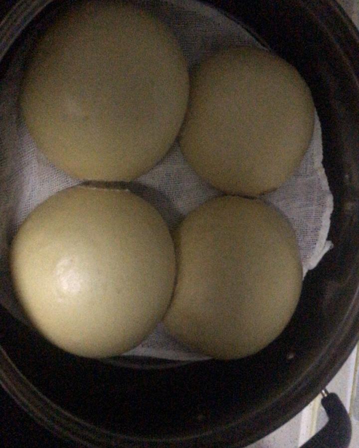 有着面包口感的红糖馒头（一次发酵）