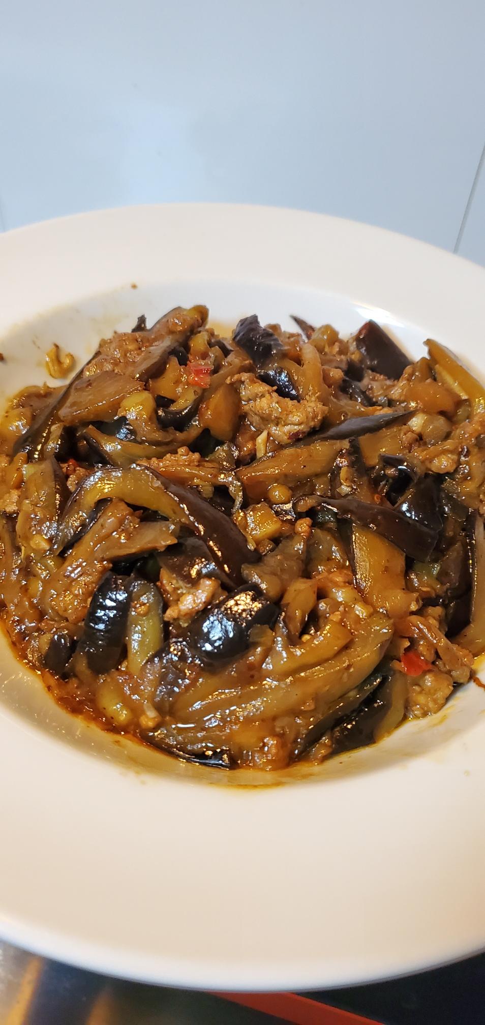 肉末茄子(鱼香茄子)