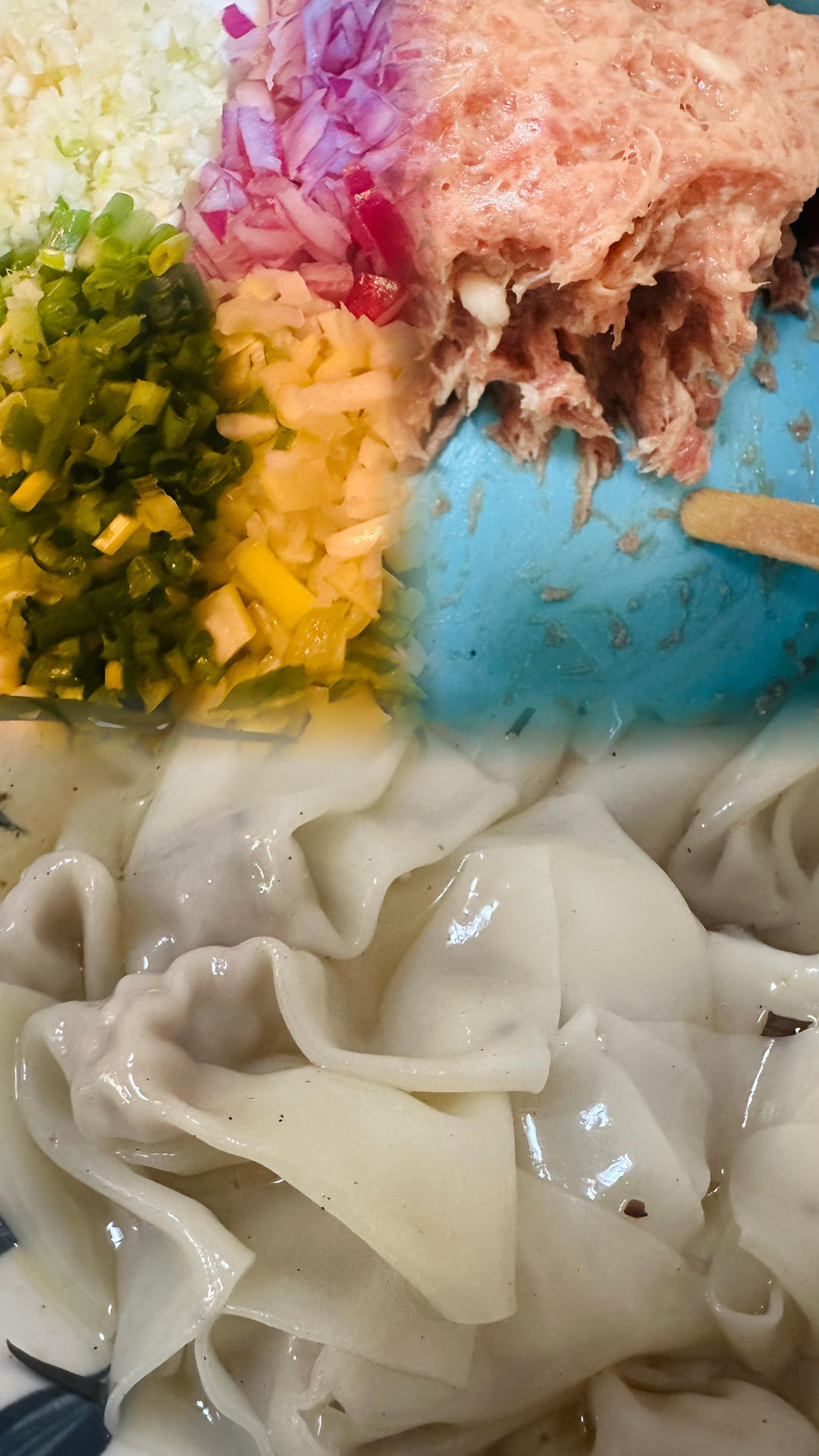 千里香小馄饨Q弹肉馅+神秘小黑料 黑葱油