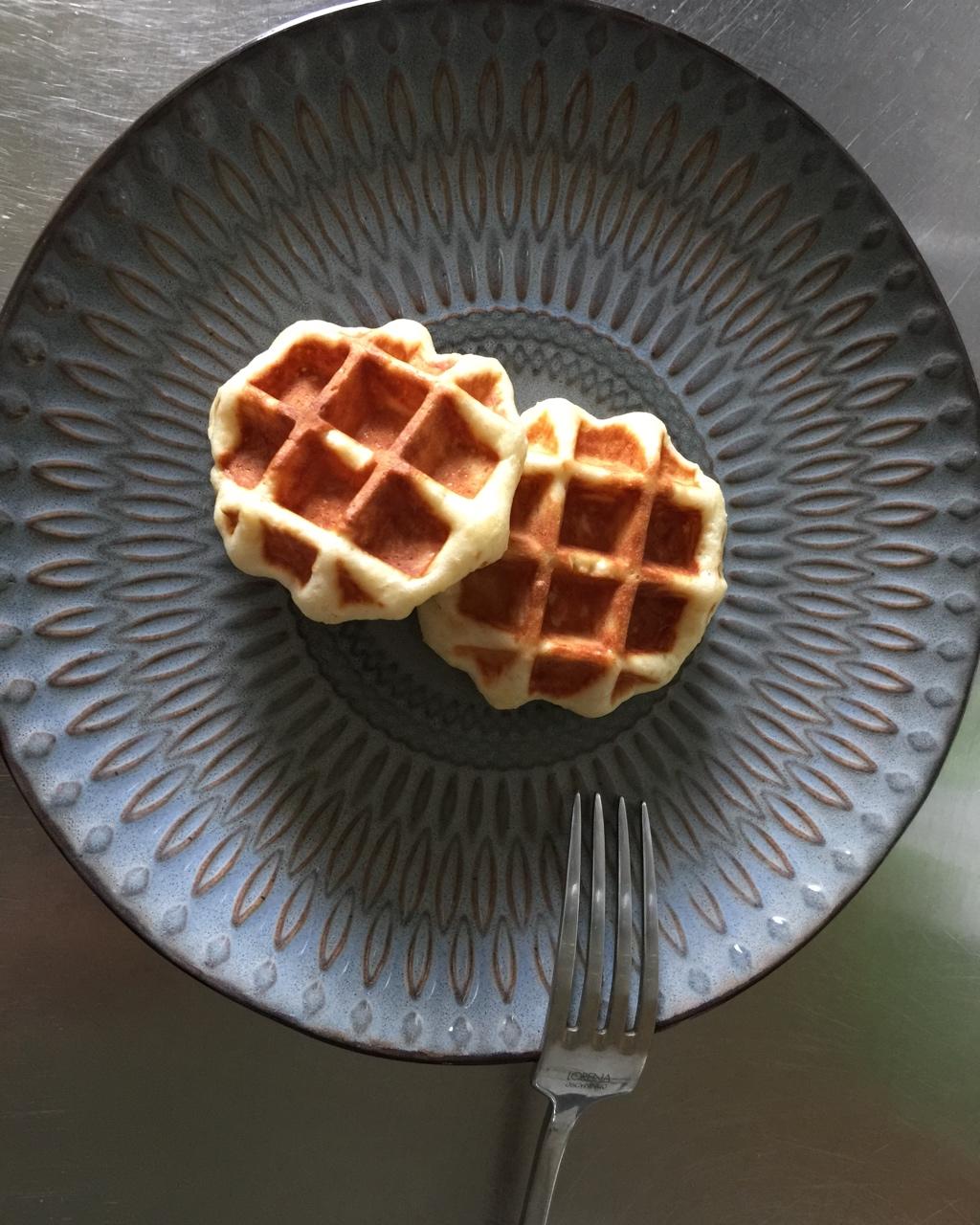 紫米华夫饼