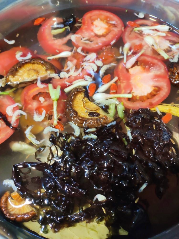 无油三鲜清汤火锅汤底