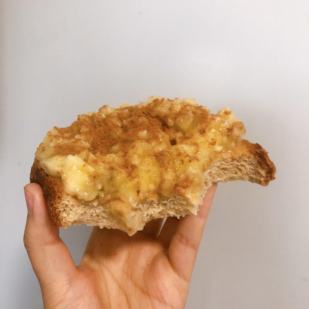 香蕉泥花生酱三明治（我的食欲稳定器）| 健康·三餐