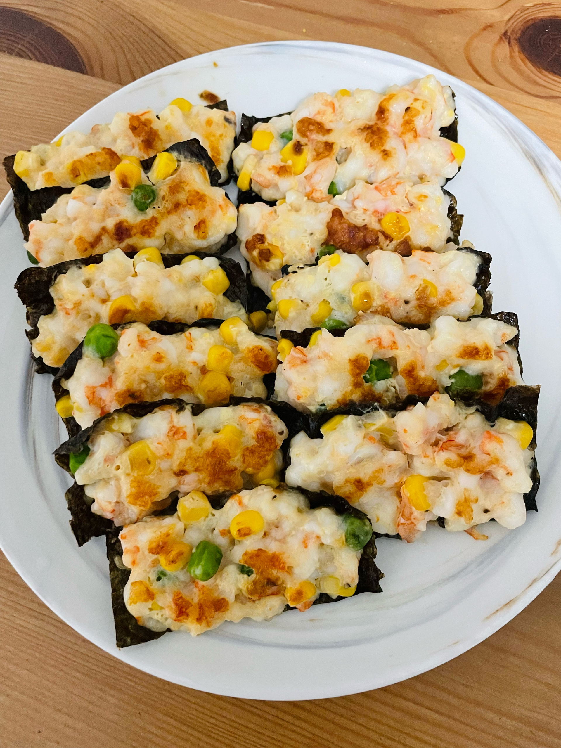 中餐86：海苔虾饼（快手菜）的做法
