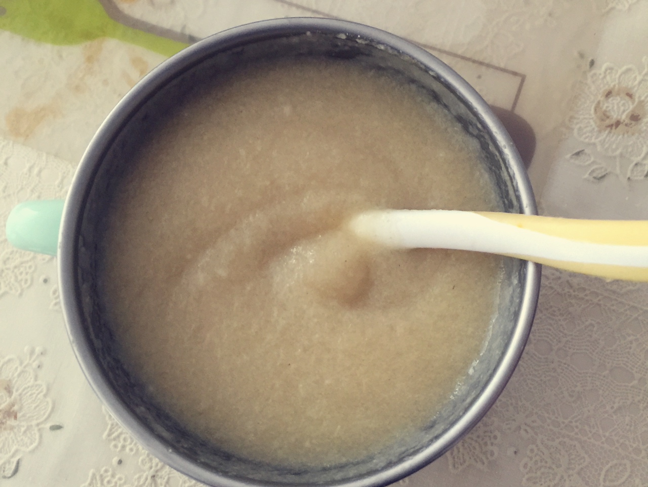 苹果泥🍎米粉的做法