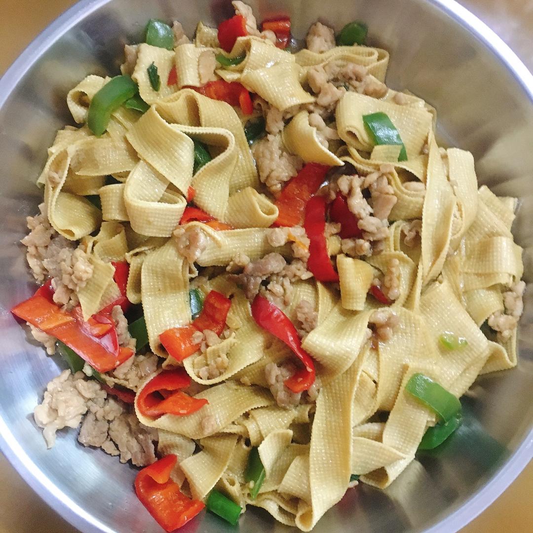 青椒豆皮