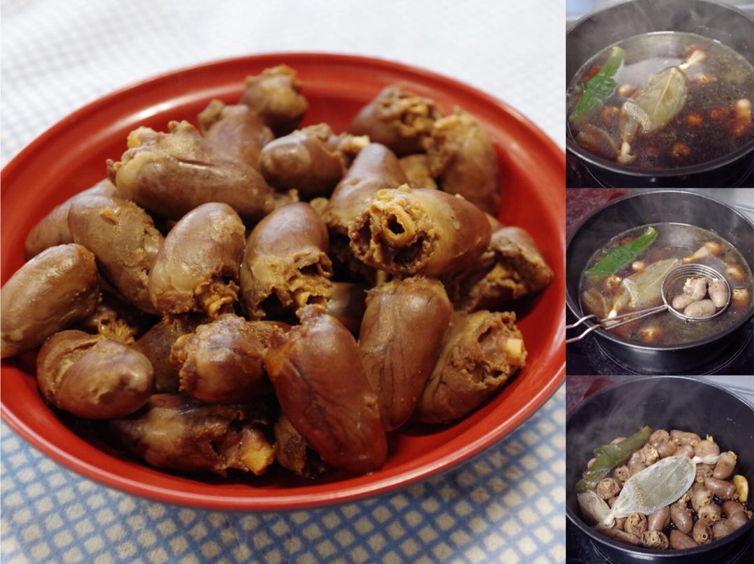 中餐10：卤鸡胗鸡心