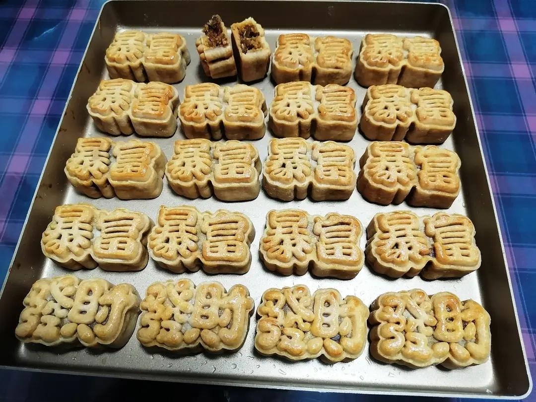 【终极版广式月饼配方】表皮油亮的秘诀！