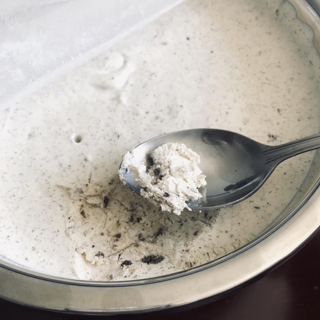 消耗淡奶油 自制奥利奥奶油冰淇淋🍦
