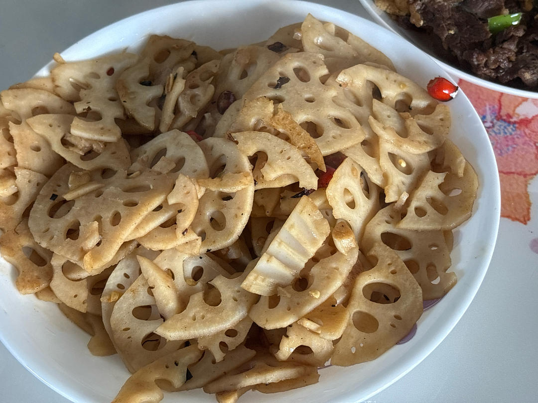 最简单味道惊艳的糖醋藕片