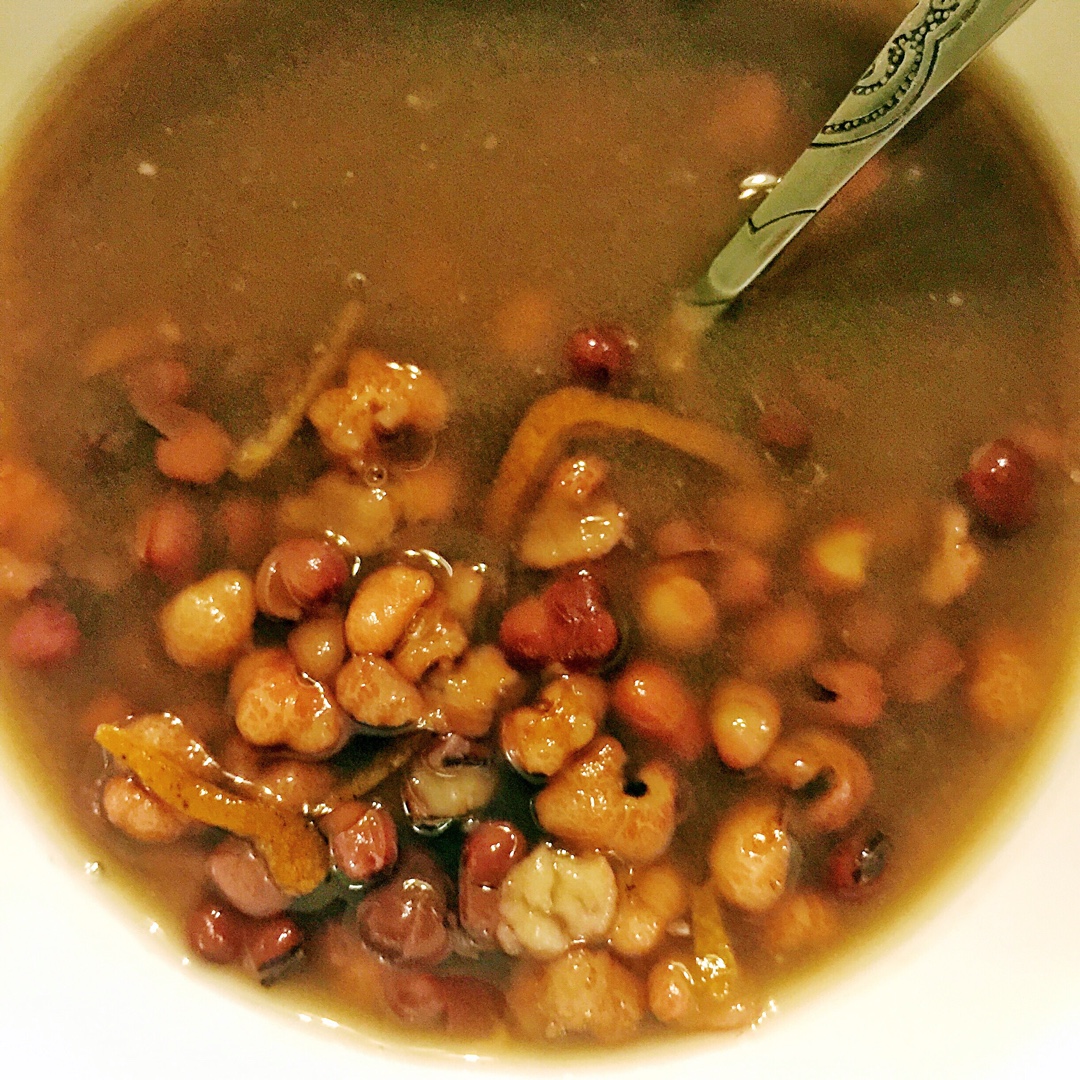 elf-s做的红豆薏米陈皮汤