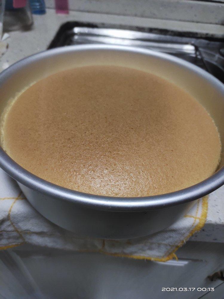 超详细步骤！8寸戚风（适合做蛋糕胚）