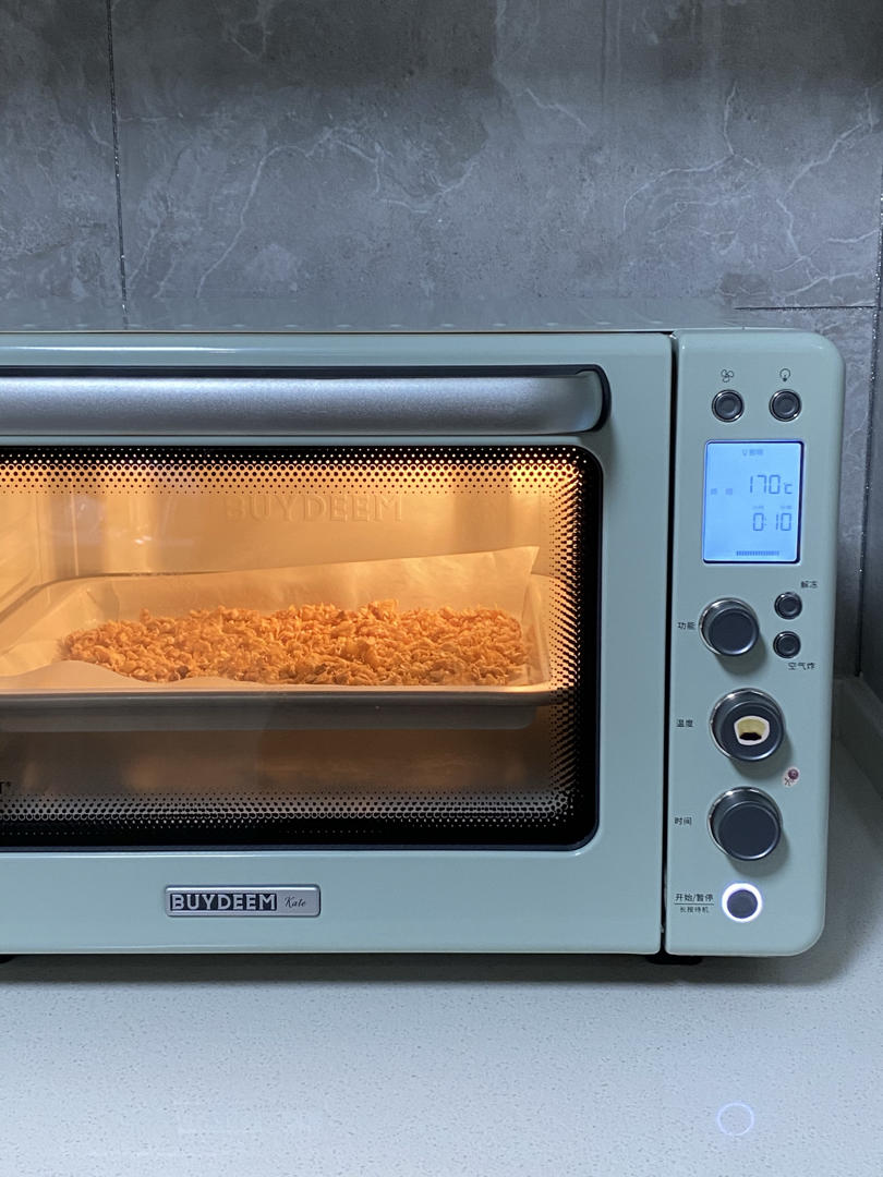 菠萝虾多士【1月北鼎烤箱食谱】