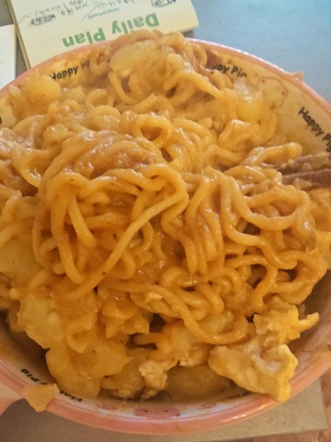 芝士土豆泥火鸡面