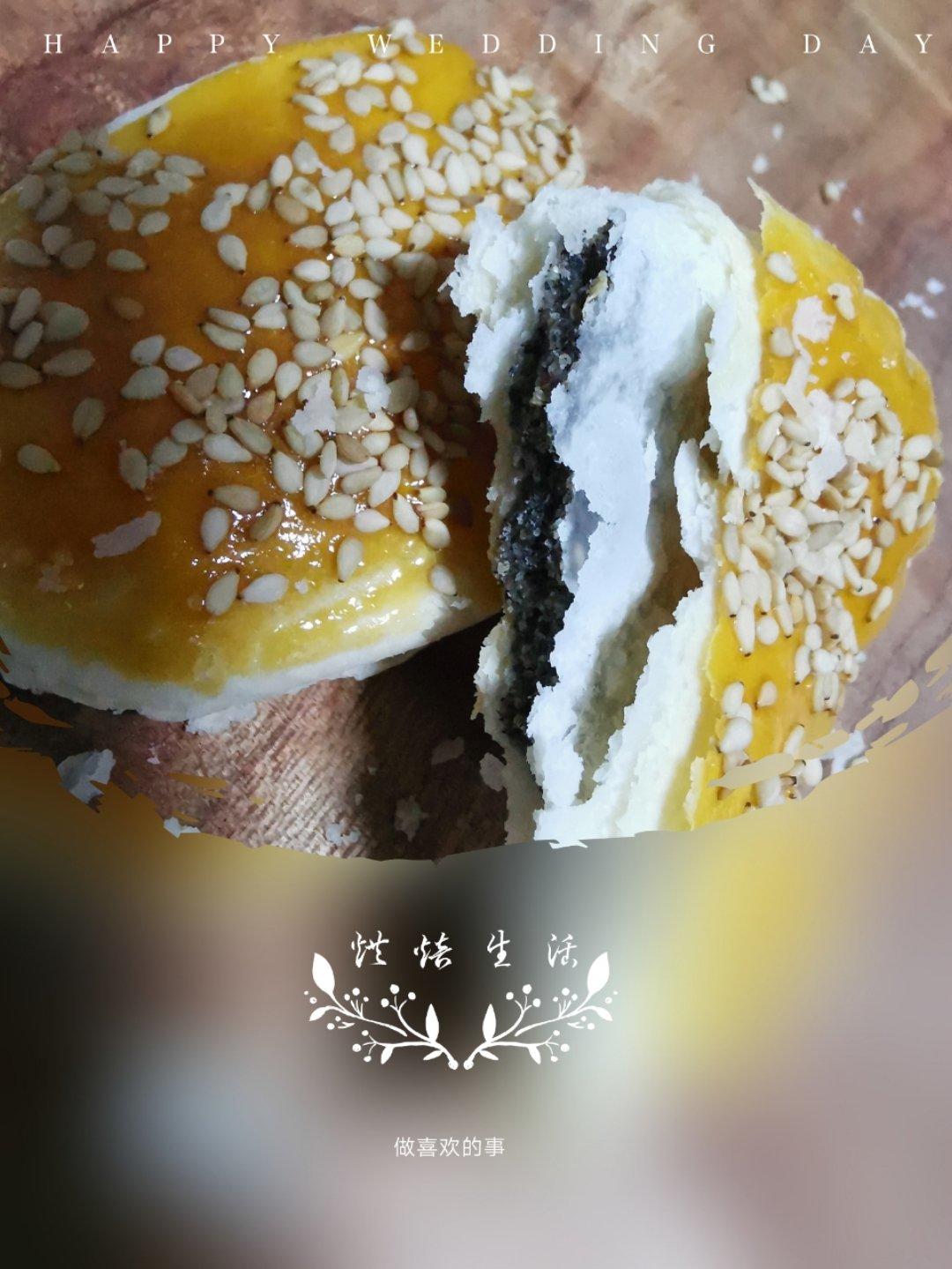 芝麻椒盐牛舌饼（北京小吃）