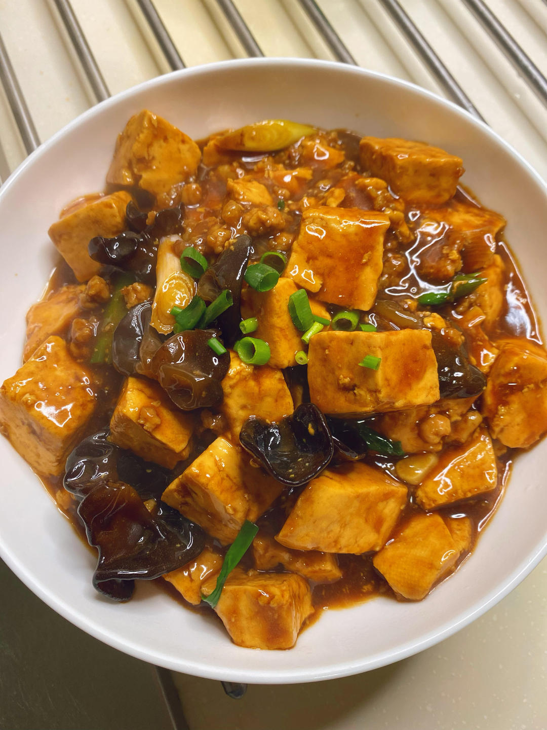 肉末豆腐～超级下饭