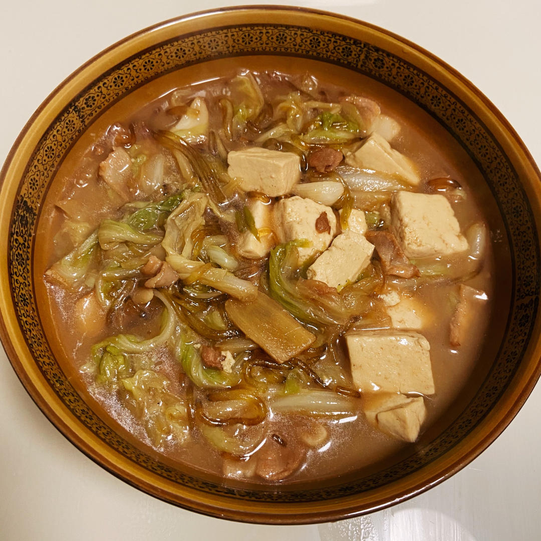 白菜炖粉条