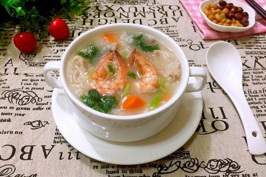 虾仁瘦肉粥
