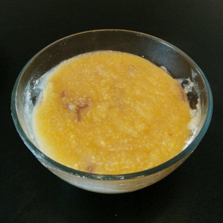 牛奶红薯玉米粥