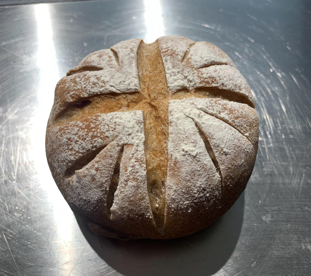 全麦红枣玫瑰软欧