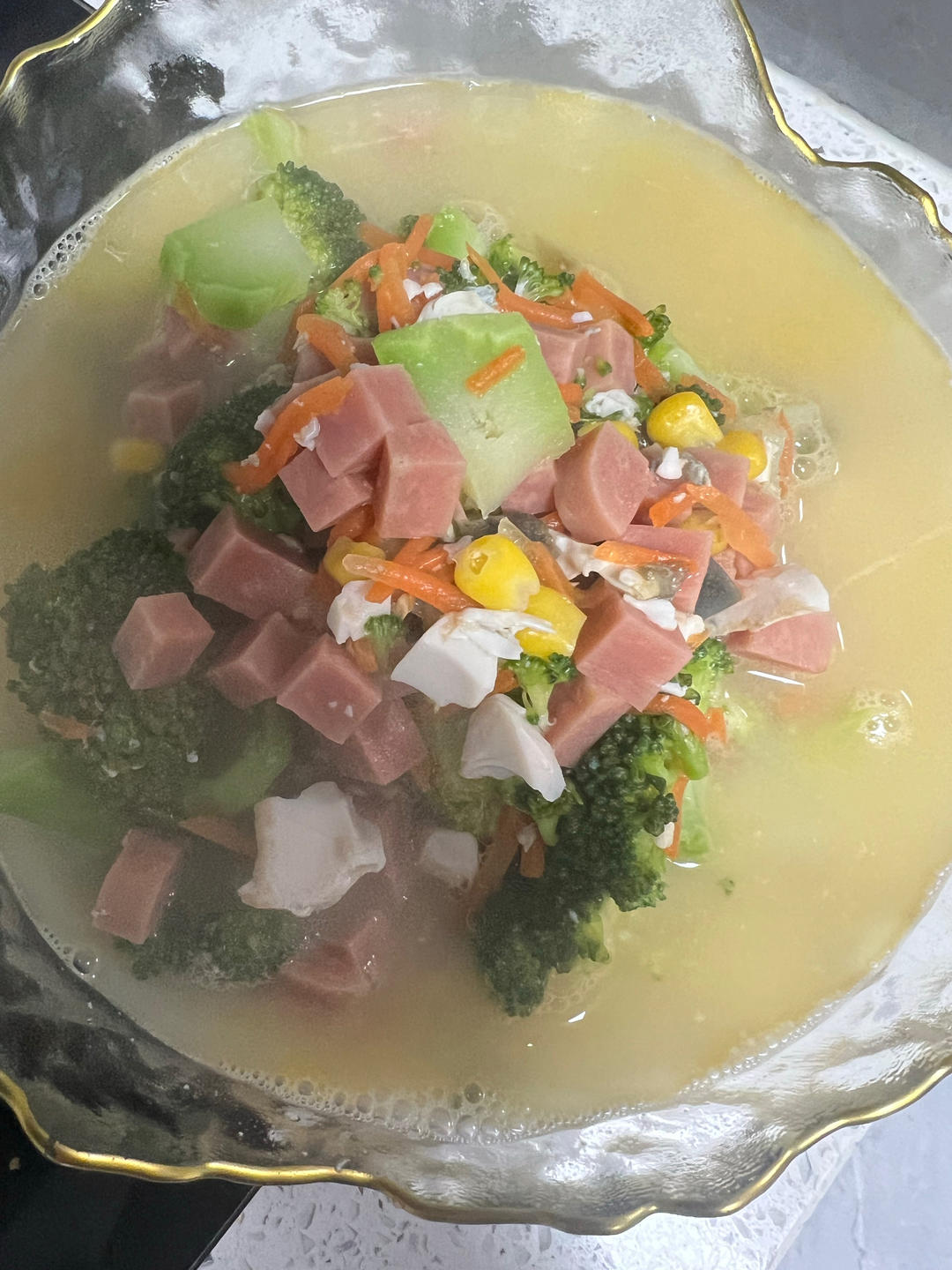 上汤西蓝花