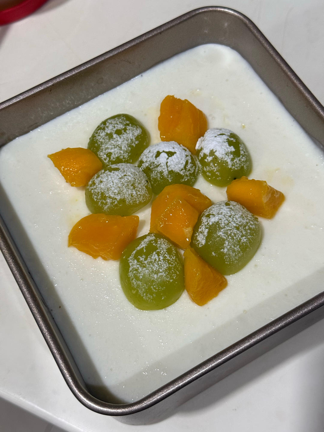 芒果酸奶慕斯8寸无奶油版