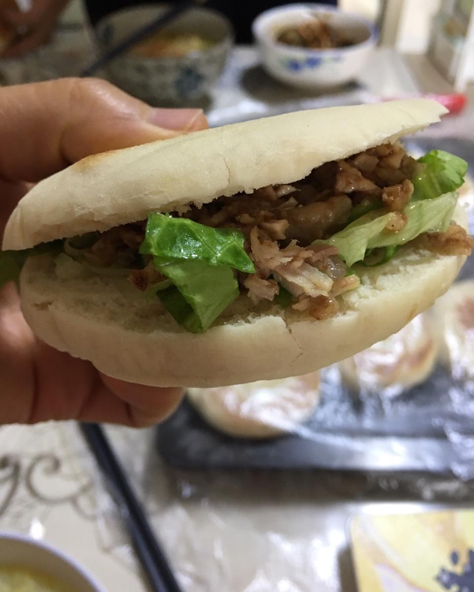 肉夹馍(白吉馍的制作)