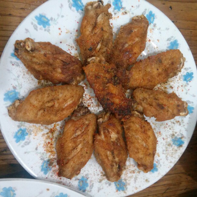 盐煎鸡翅
