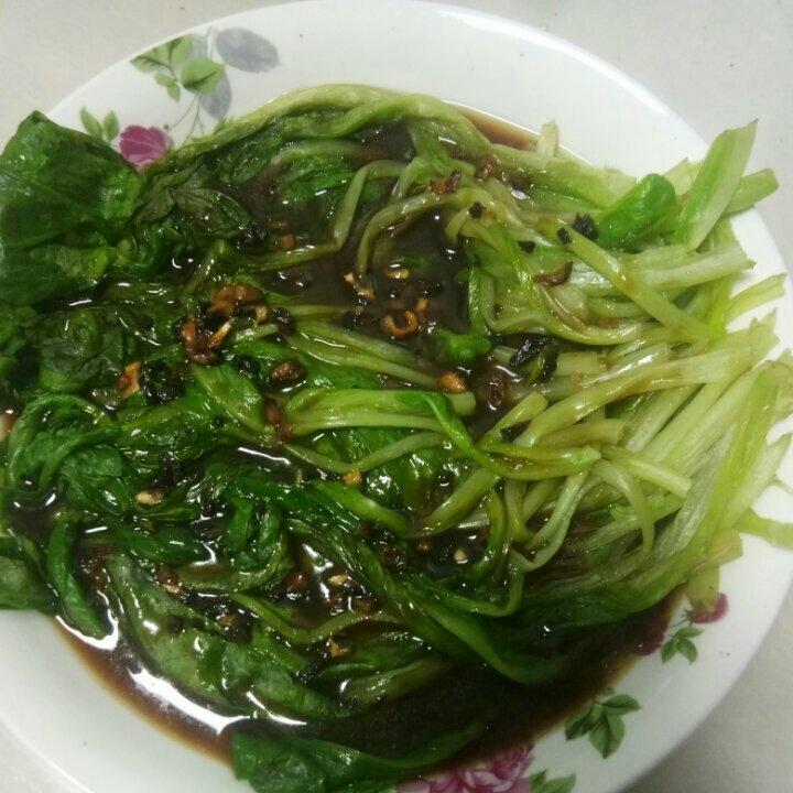白灼生菜