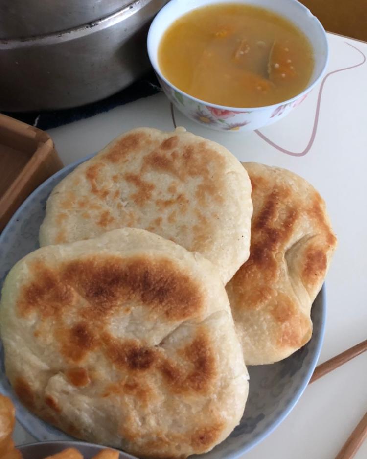 发面油酥小糖饼