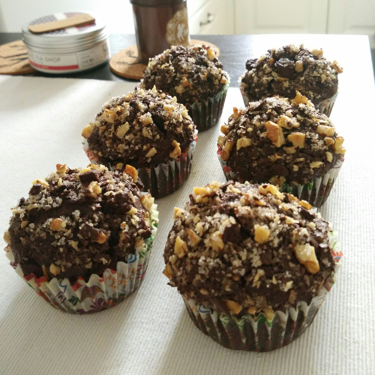 浓情巧克力摩卡马芬<Chocolate Espresso Muffins>