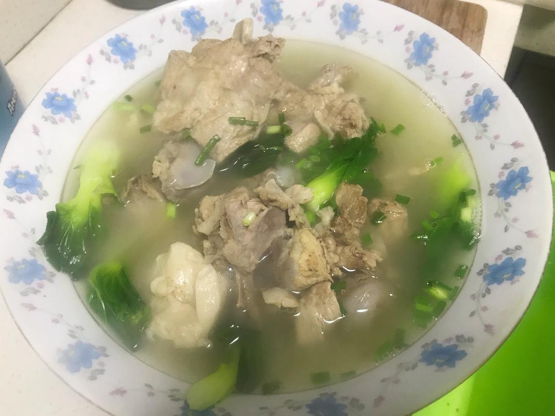 菜饭骨头汤的做法 步骤12