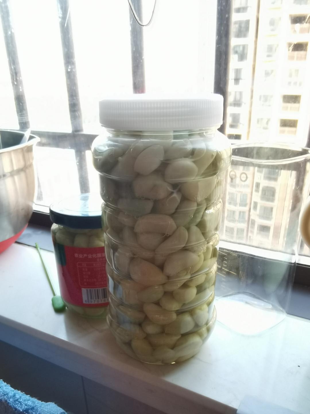 腊八蒜（千万别直接加醋了，冬夏都可）