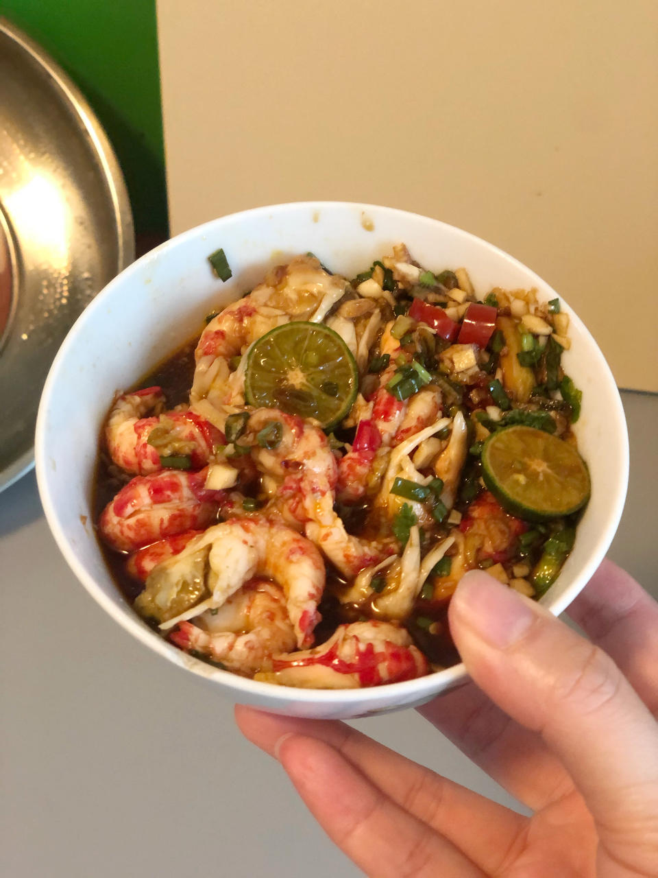 清蒸小龙虾                               超好吃的万能海鲜蘸料