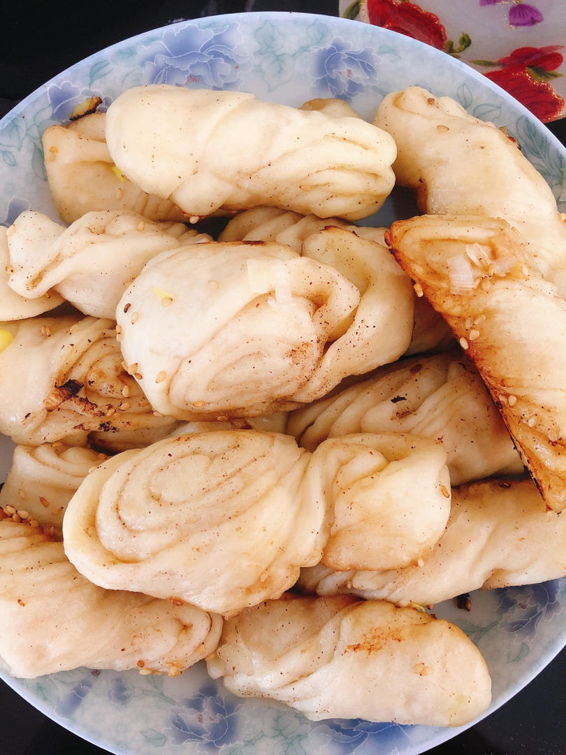 一定要做！—煎卷子【生煎花卷】