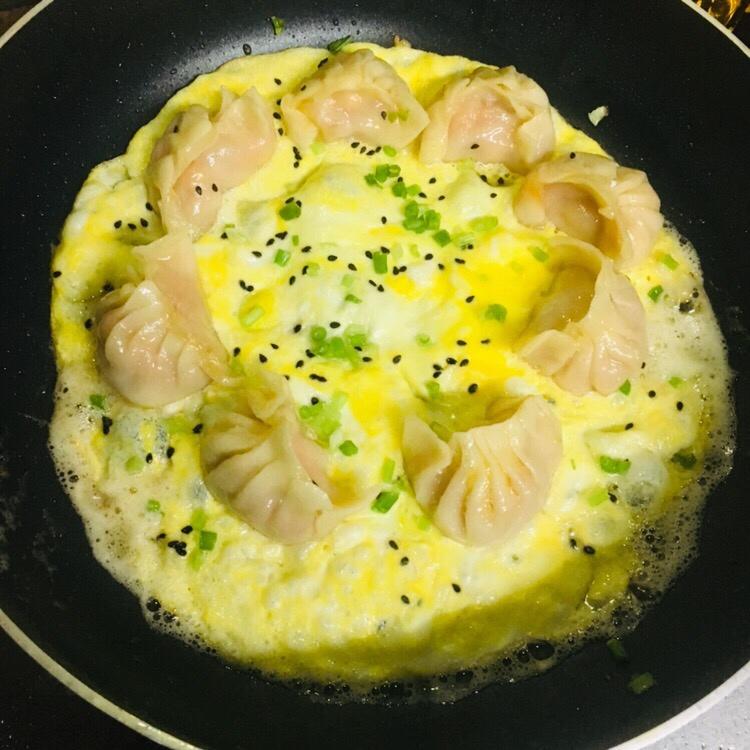 懒人快手抱蛋煎饺