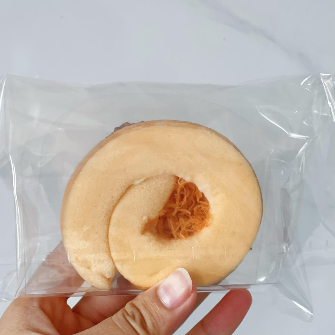 香葱肉松肥蛋糕卷～