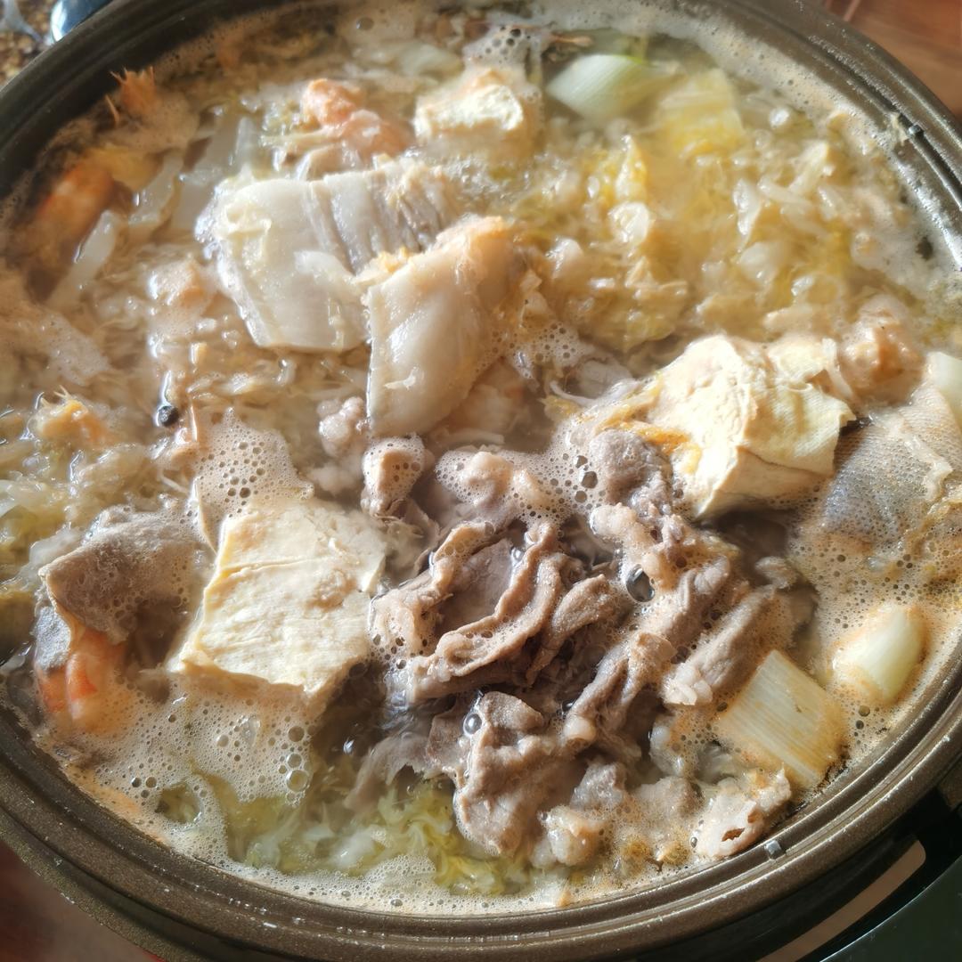 海鲜汆锅底