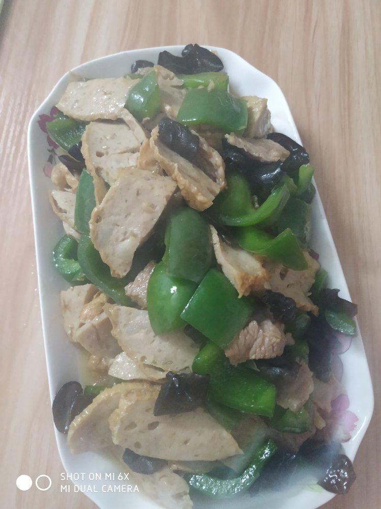 青椒炒肉