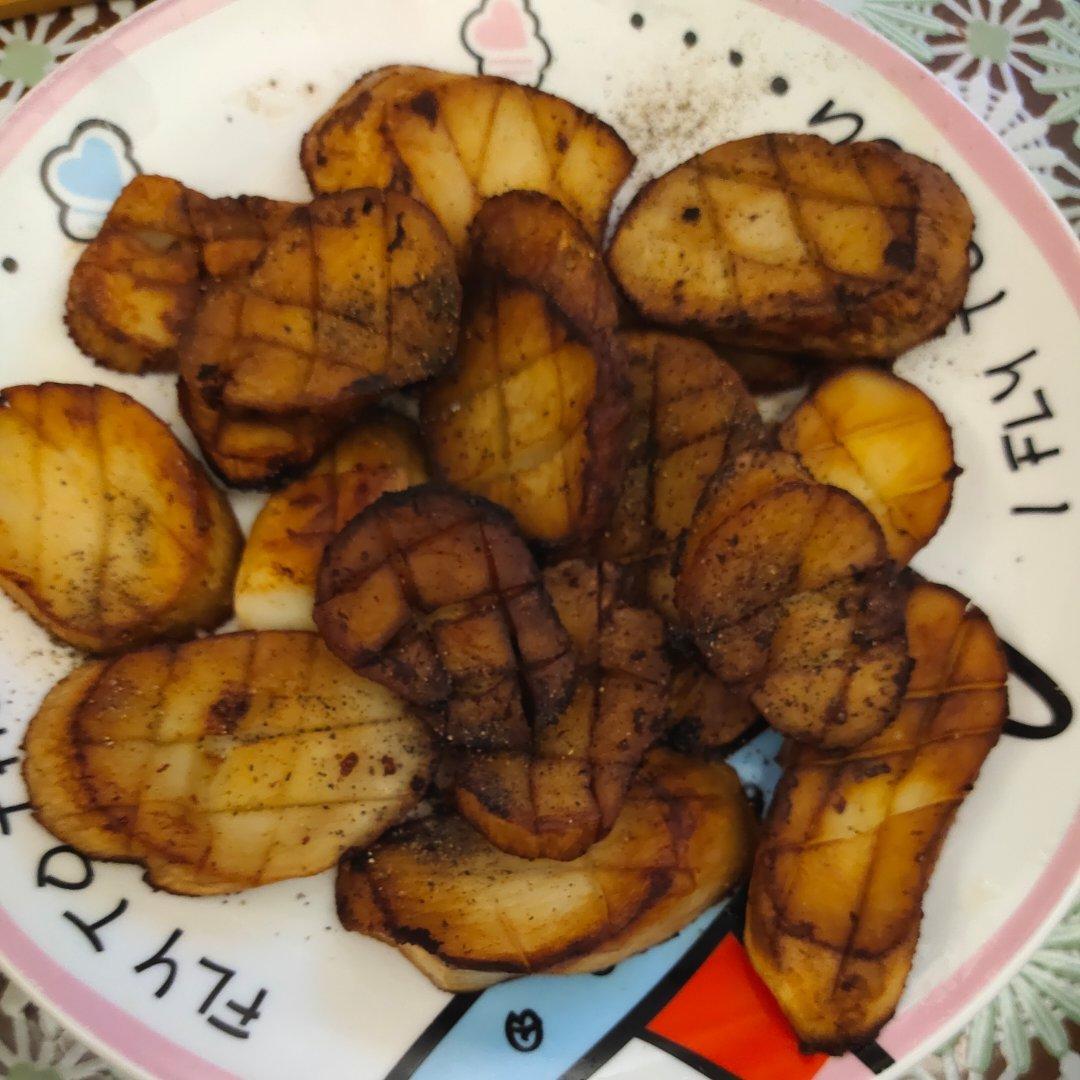 瘦身专享:香煎杏鲍菇