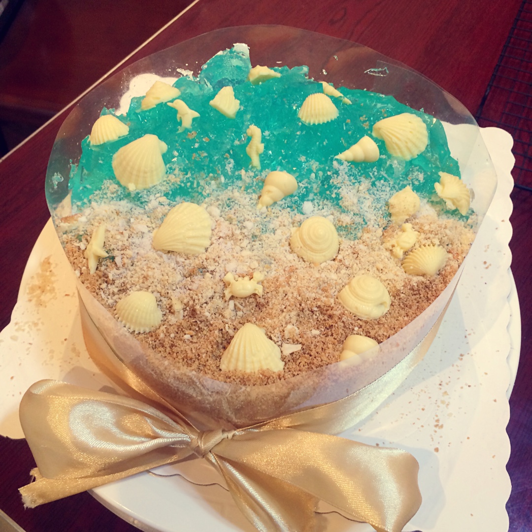 海洋酸奶慕斯蛋糕