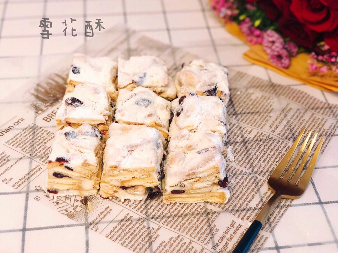 风靡吃货圈的雪花酥