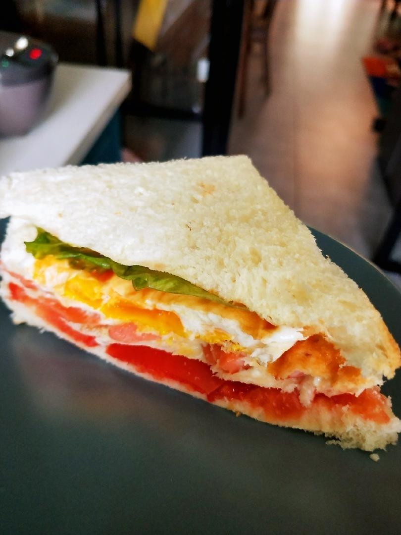 超简易早餐之三明治