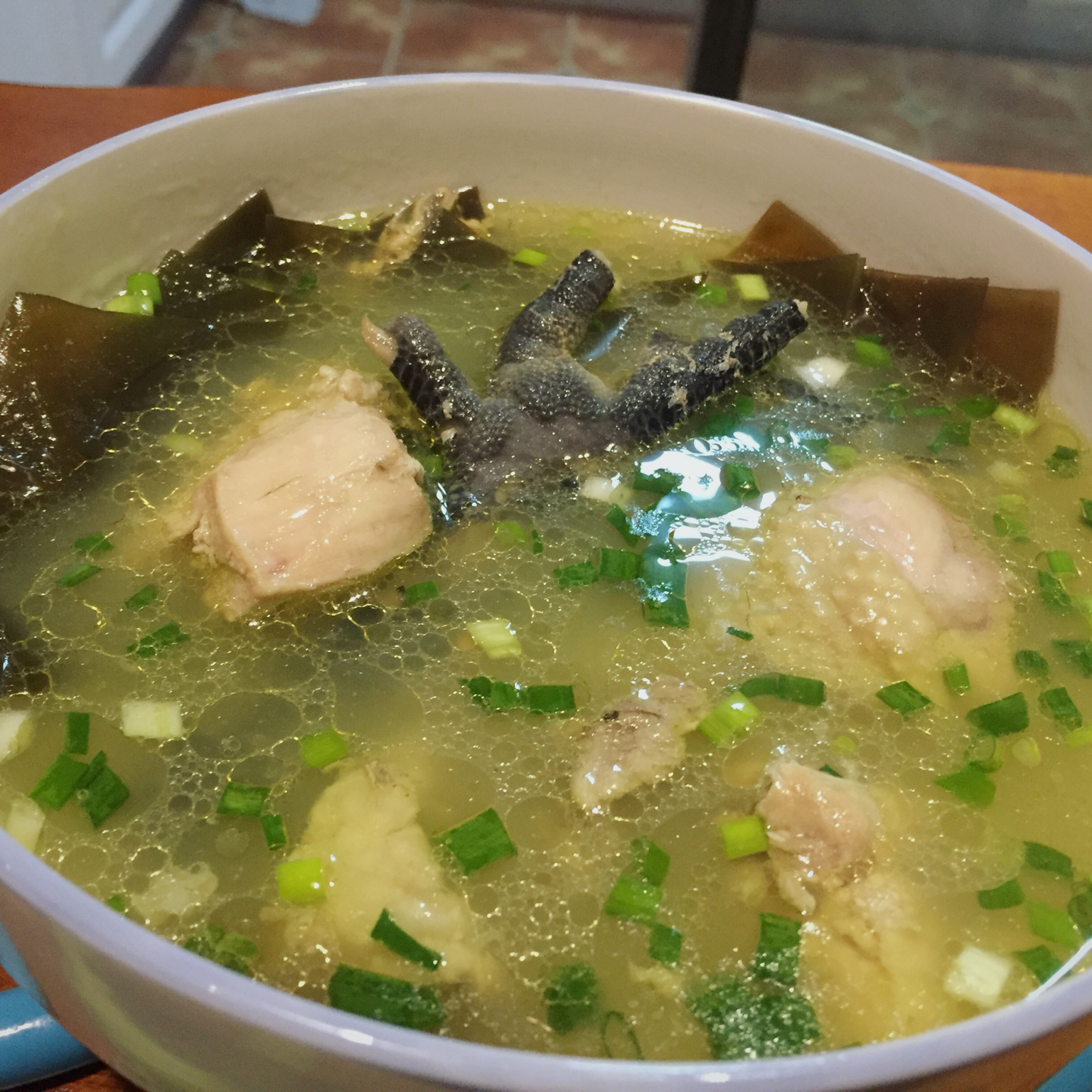 李婉婉_vivianl做的海带炖鸡